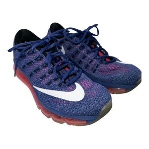 Nike AirMax Blue and Pink Athletic Shoes